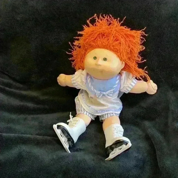 Vintage Red Haired Cabbage Patch Doll 1990 - Hasbro First Edition - Picture 11 of 11
